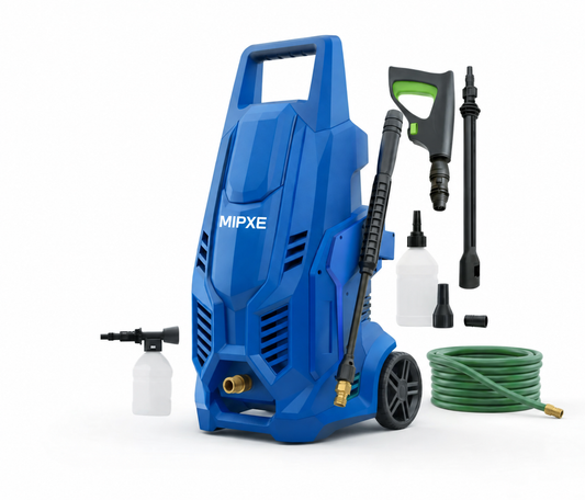 MIPXE EM1800PW 1800W Electric High-Pressure Washer with Foam Cannon
