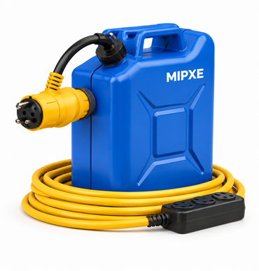 MIPXE EM5GC 5-Litres Portable Fuel Can with Flexible Pour Spout