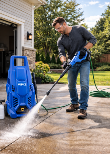 MIPXE EM1800PW 1800W Electric High-Pressure Washer with Foam Cannon