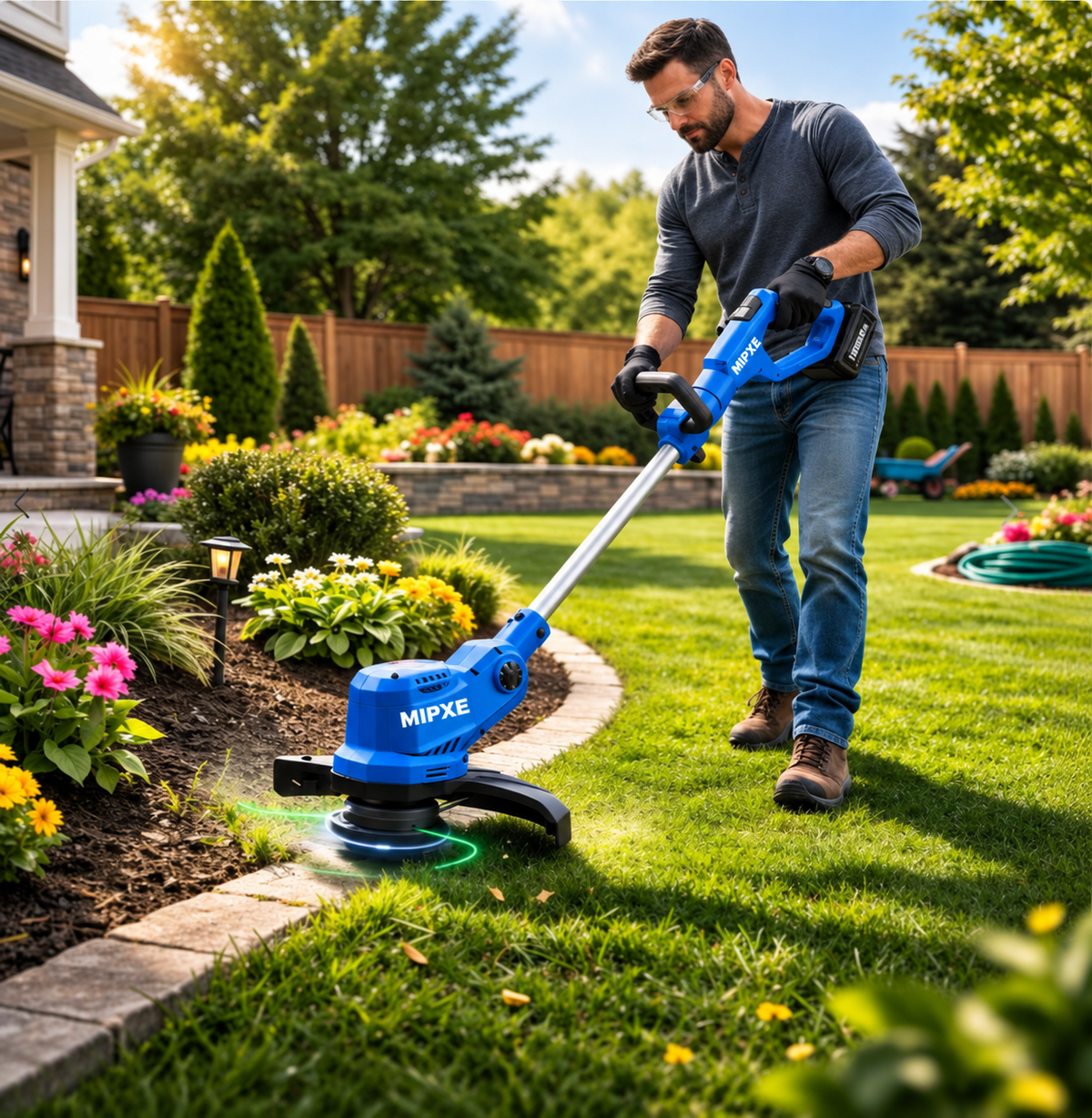MIPXE EM20GT 20V Cordless Grass Trimmer and Edger